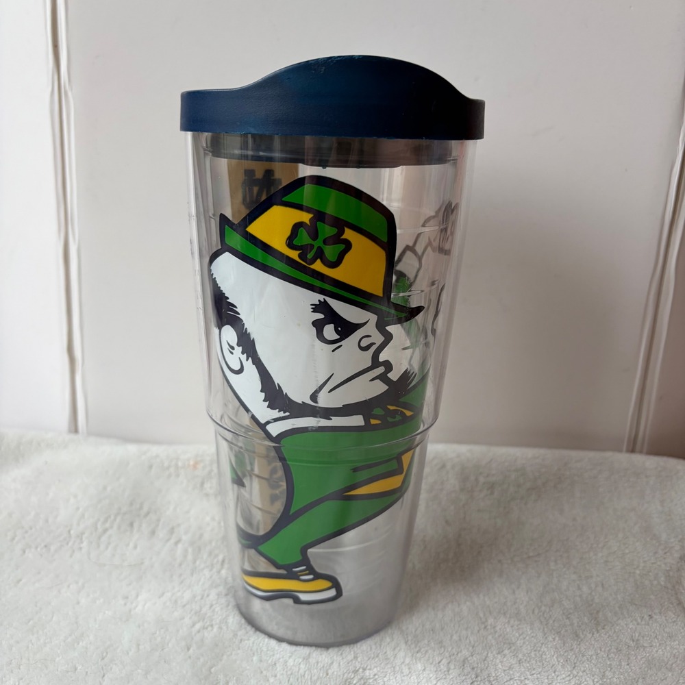 Tervis Tumbler 24oz‎ Notre Dame Fighting Irish Double Wall Insulated Cup